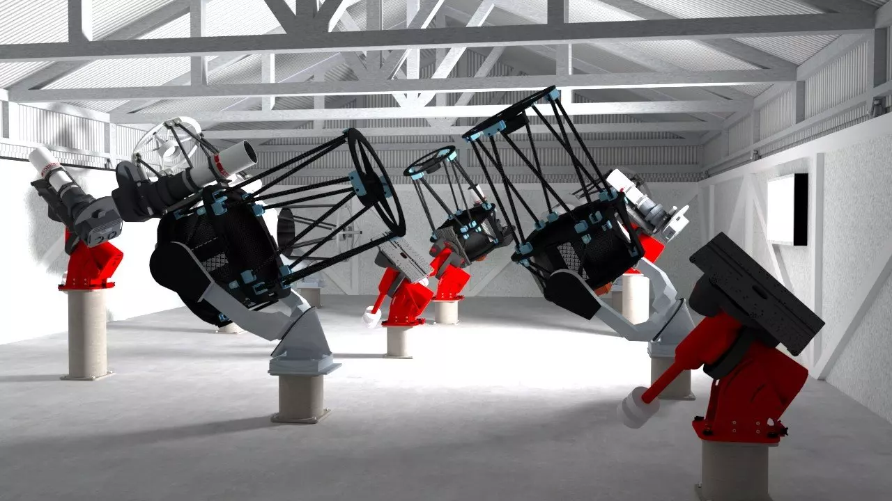 Hébergement de télescopes : hébergez votre télescope dans l'un de nos observatoires collectifs.
