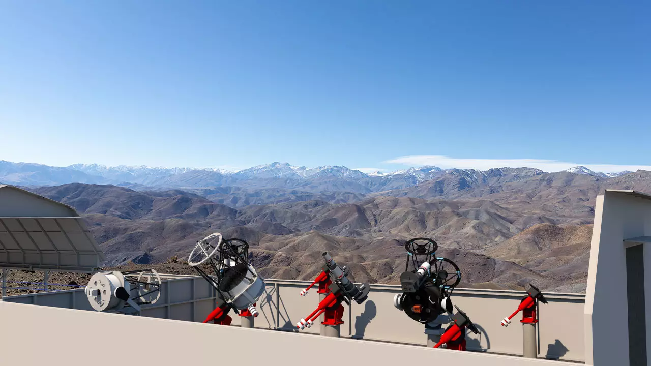 Alojamiento de telescopios en Chile
