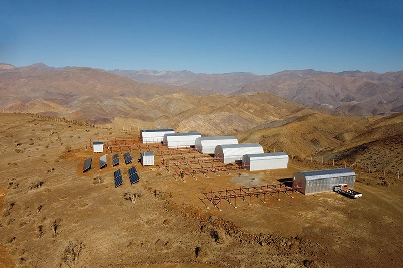 Sobre nosotros: Deep Sky Chile optó por construir observatorios robóticos en el área de Río Hurtado