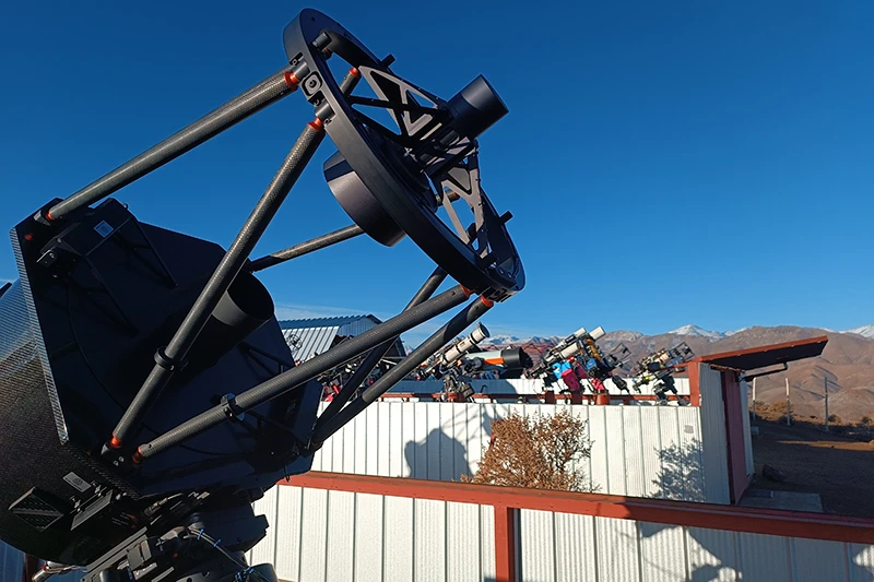 Sobre nosotros: Deep Sky Chile optó por construir observatorios robóticos en el área de Río Hurtado